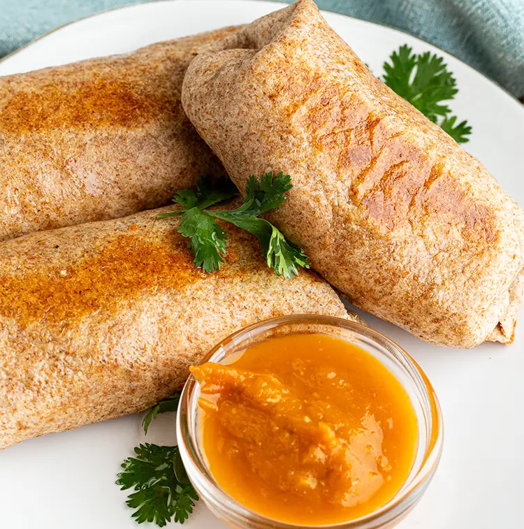 Cheesy Breakfast Burrito | ProMeals Menu